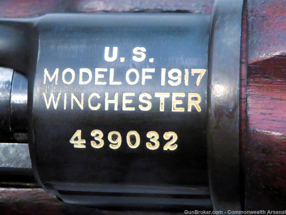 WW1-WW2 US M-1917 "Eddystone" Enfield Rifle .30-06 Winchester 1918-img-27