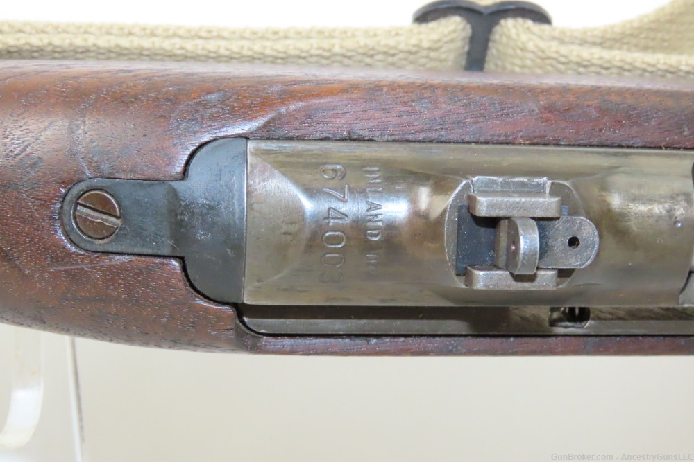 c1943 mfr. World War II Era U.S. INLAND M1 .30 Carbine SLING & OILER-img-11