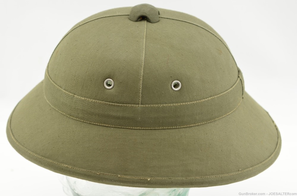 Vietnam Era Military Vietnamese Pith Helmet-img-1