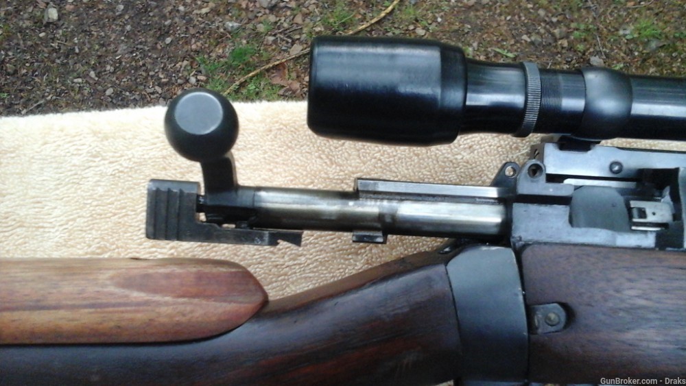 Enfield Long Branch T With Rare Lyman M81 Scope & 1931 Griffin & Howe Mount-img-12