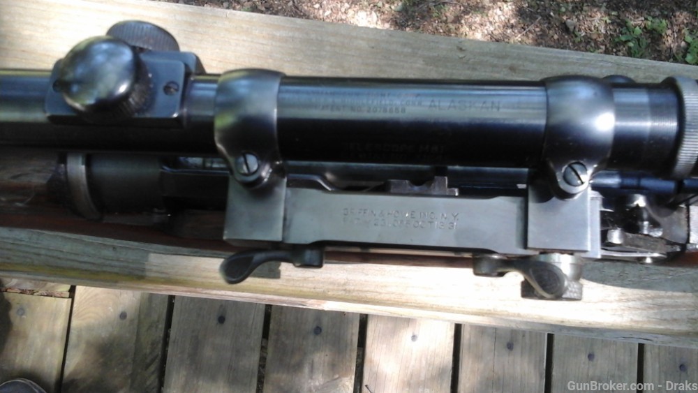 Enfield Long Branch T With Rare Lyman M81 Scope & 1931 Griffin & Howe Mount-img-45