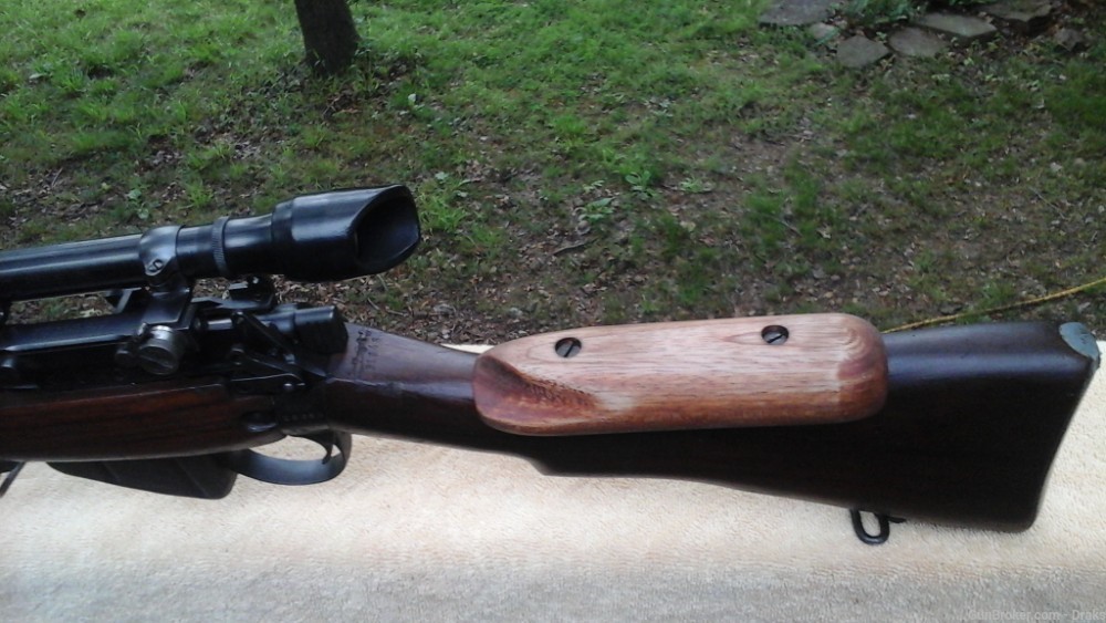 Enfield Long Branch T With Rare Lyman M81 Scope & 1931 Griffin & Howe Mount-img-18