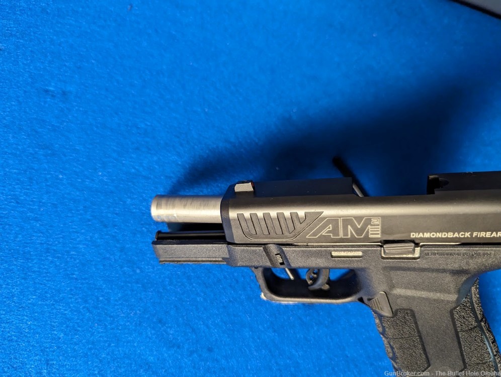 Diamonback Firearms AM2 2 Mags Original Case Striker Fired Polymer 9mm-img-6