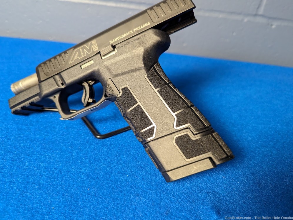 Diamonback Firearms AM2 2 Mags Original Case Striker Fired Polymer 9mm-img-3