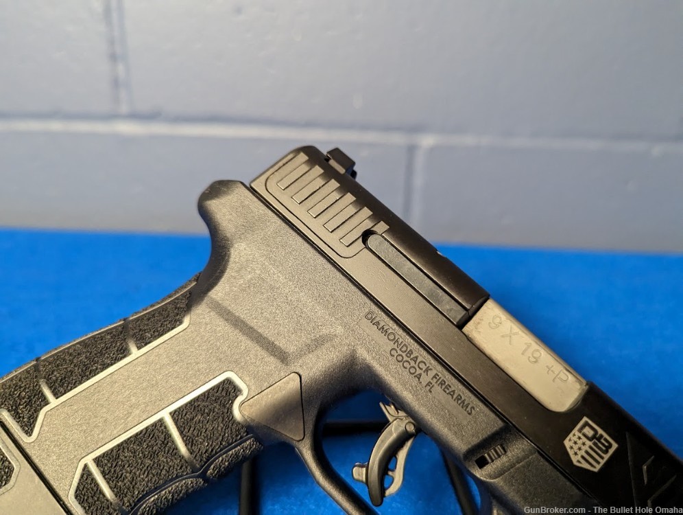 Diamonback Firearms AM2 2 Mags Original Case Striker Fired Polymer 9mm-img-10