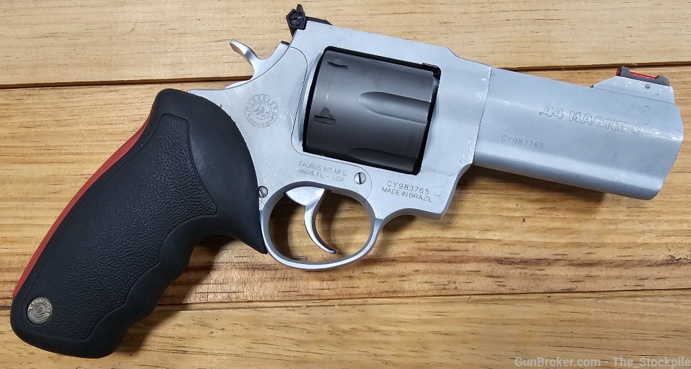 Taurus 444 Ultra Light Titanium .44 Magnum 4" Bbl Stainless Finish Revolver-img-0