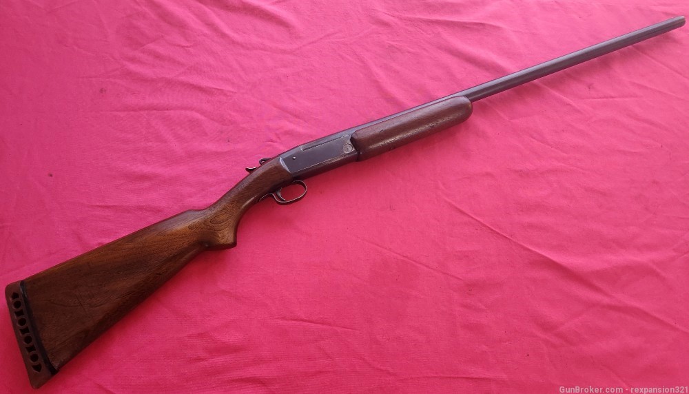 RARE WINCHESTER 37 12 GAUGE  FIRST YEAR RED LETTER  PIGTAIL 30in -img-0