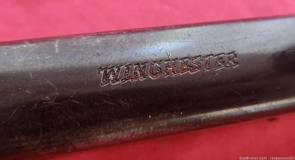 RARE WINCHESTER 37 12 GAUGE  FIRST YEAR RED LETTER  PIGTAIL 30in -img-1