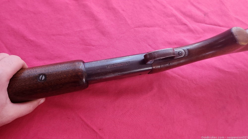 RARE WINCHESTER 37 12 GAUGE  FIRST YEAR RED LETTER  PIGTAIL 30in -img-11