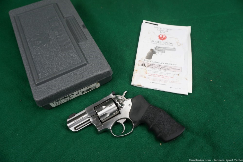 Ruger GP100 GP-100 357 357mag Stainless 7-Shot No Reserve 1¢ Start-img-0