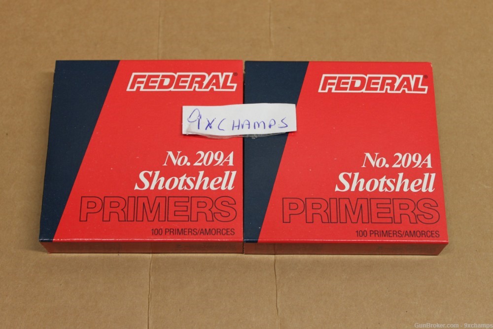 200 Federal 209A Magnum Shotshell Muzzleloader primers -img-0