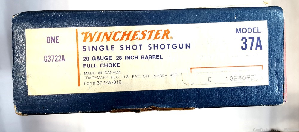 Winchester Model 37A 20 Ga Shotgun Like New NO RESERVE-img-14