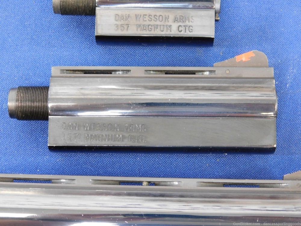  Dan Wesson Model 15 .357 Mag 8" Barrel 6 Rd Capacity w/ Extra Barrels-img-5