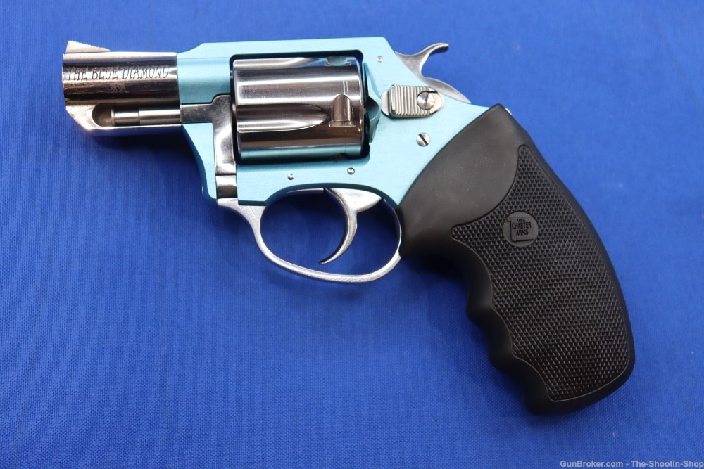 Charter Arms Undercover Lite Revolver 38SPL BLUE DIAMOND High Polish SS 5RD-img-5