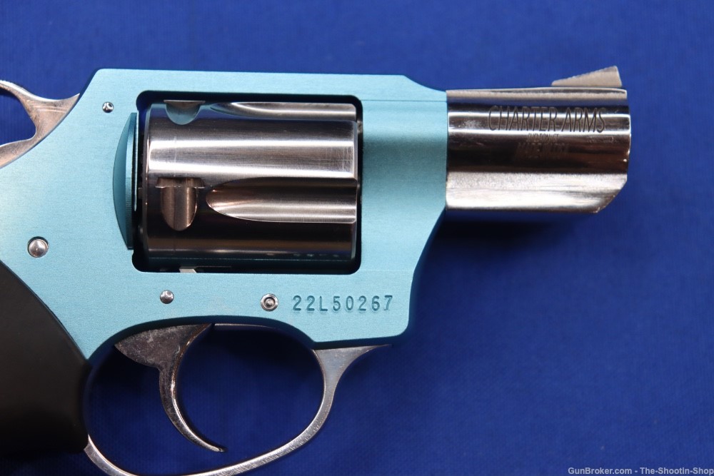 Charter Arms Undercover Lite Revolver 38SPL BLUE DIAMOND High Polish SS 5RD-img-7