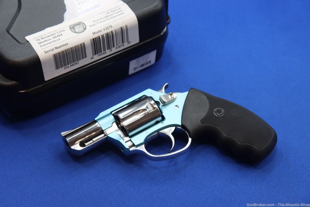 Charter Arms Undercover Lite Revolver 38SPL BLUE DIAMOND High Polish SS 5RD-img-0