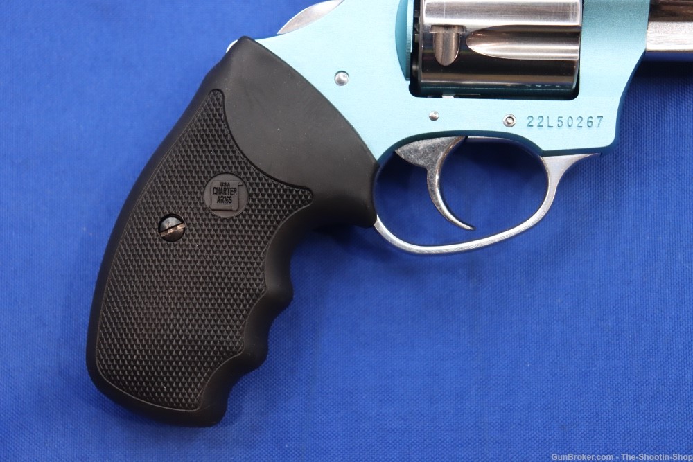 Charter Arms Undercover Lite Revolver 38SPL BLUE DIAMOND High Polish SS 5RD-img-8