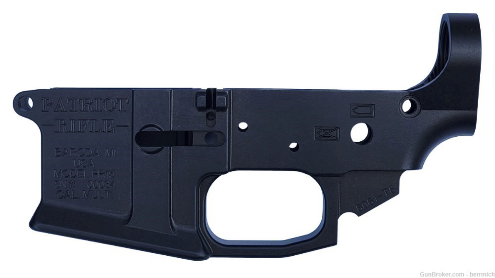 Patriot Rifle AR-15 Lower Receiver -  HR1808 special, see details!-img-1