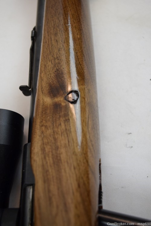 Savage 64, 22 LR, 21" bbl, Home Made Stock, Barska scope.-img-16