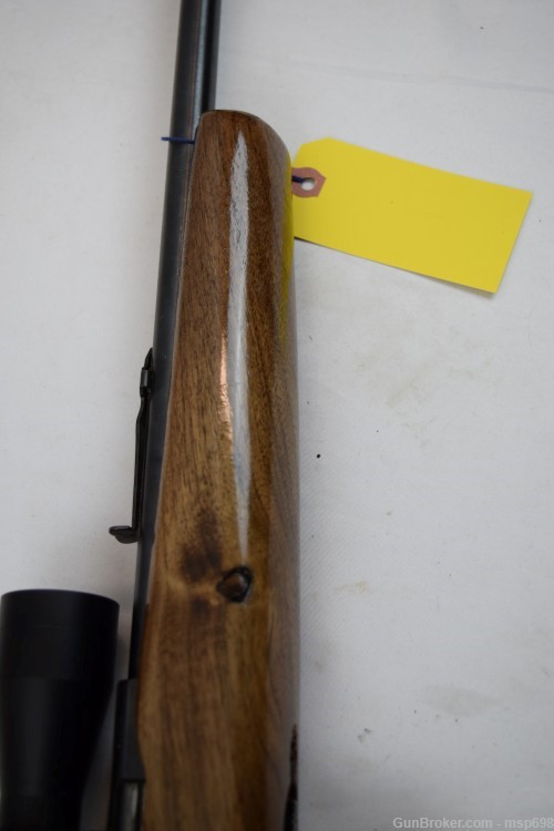 Savage 64, 22 LR, 21" bbl, Home Made Stock, Barska scope.-img-3