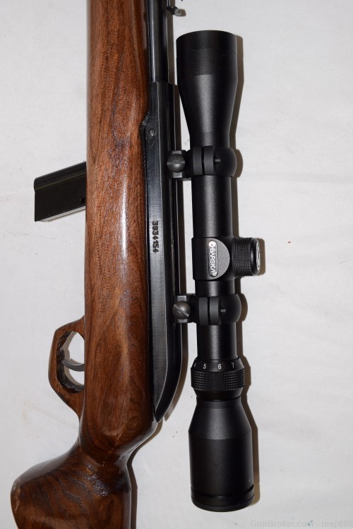 Savage 64, 22 LR, 21" bbl, Home Made Stock, Barska scope.-img-9