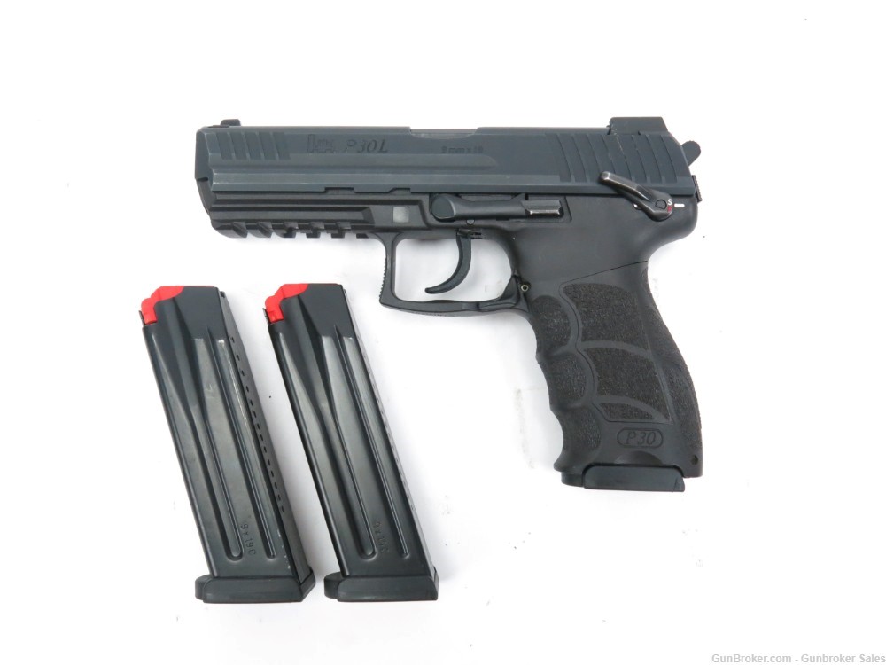 HK P30LS V3 9mm 4.5" Semi-Automatic Pistol w/ 3 Magazines & Extras-img-0