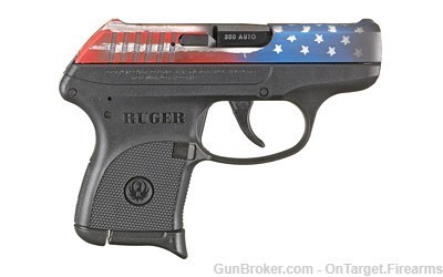 Ruger LCP .380ACP 2.75in American Flag Cerakote, 6Rd Mag-img-1