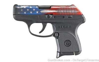 Ruger LCP .380ACP 2.75in American Flag Cerakote, 6Rd Mag-img-0