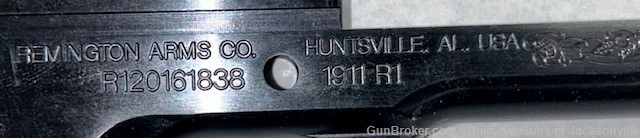 Remington 1911 R1 Stripped Frame 200th Anniversary Edition-img-3