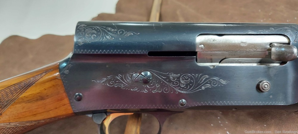 Belgium Browning A5 20 gauge, 26”, Vent rib, Price of Whales Grip, blond -img-2