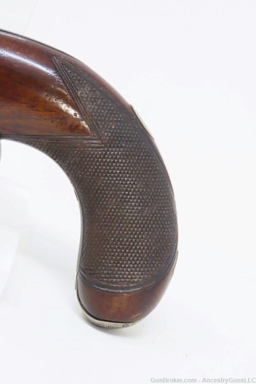 MEMPHIS TN FH CLARK Antique DERINGER 1850s .45 Pistol Philadelphia Southern-img-16