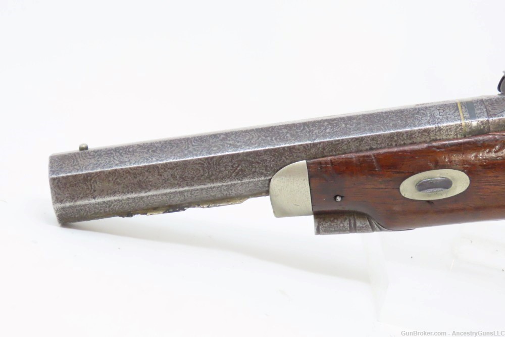 MEMPHIS TN FH CLARK Antique DERINGER 1850s .45 Pistol Philadelphia Southern-img-18