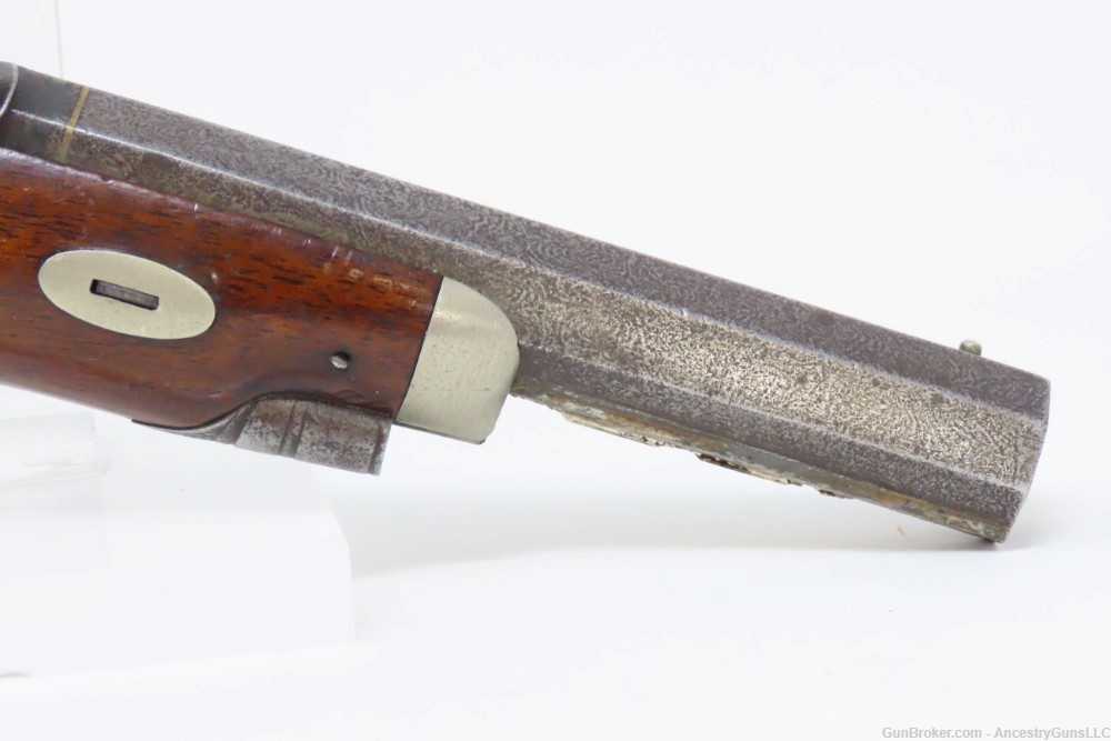 MEMPHIS TN FH CLARK Antique DERINGER 1850s .45 Pistol Philadelphia Southern-img-4
