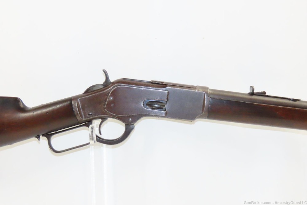 ½ Mag, Shotgun Butt Antique WINCHESTER Model 1873 Lever Action .44 Caliber -img-15