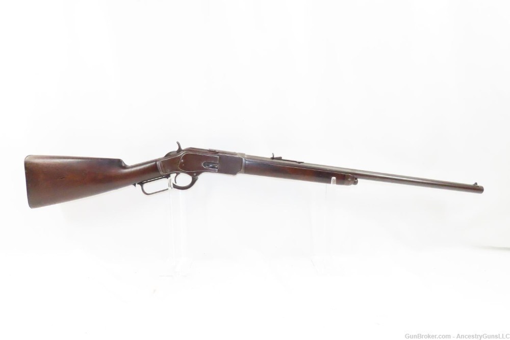 ½ Mag, Shotgun Butt Antique WINCHESTER Model 1873 Lever Action .44 Caliber -img-13