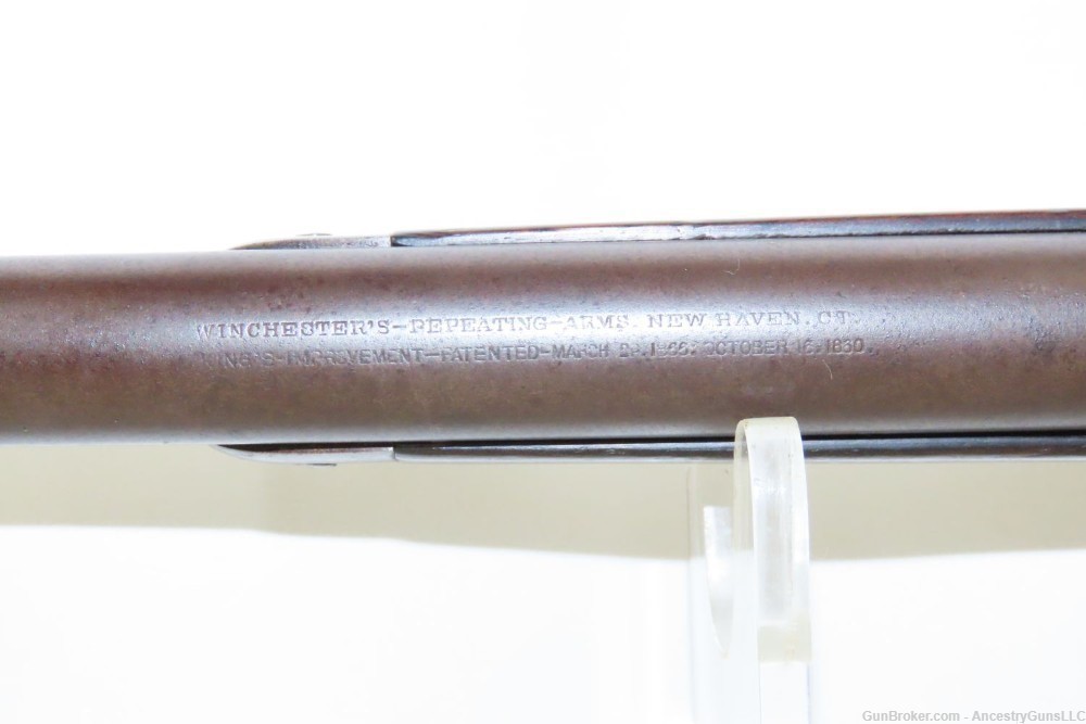 ½ Mag, Shotgun Butt Antique WINCHESTER Model 1873 Lever Action .44 Caliber -img-8