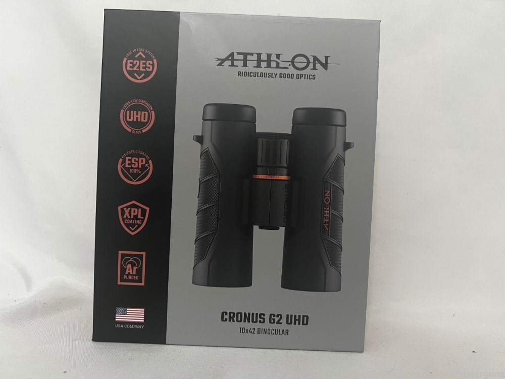 Athlon Cronus G2 UHD 10X42 Binoculars  NEW IN BOX -img-0