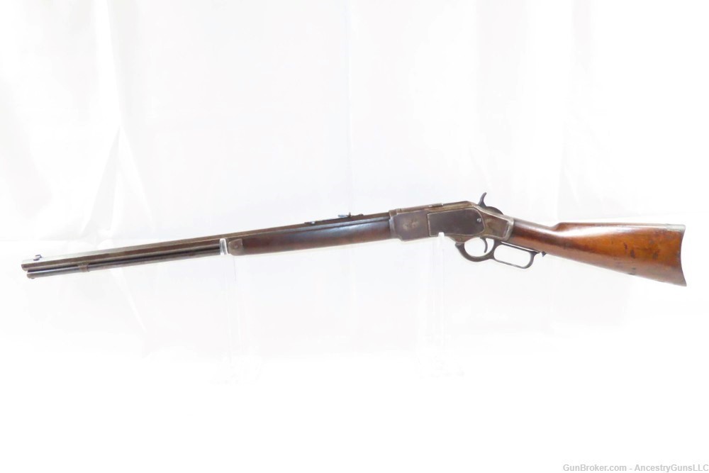c1914 WINCHESTER Model 1873 .32-20 WCF Cal LEVER ACTION Repeating Rifle C&R-img-1