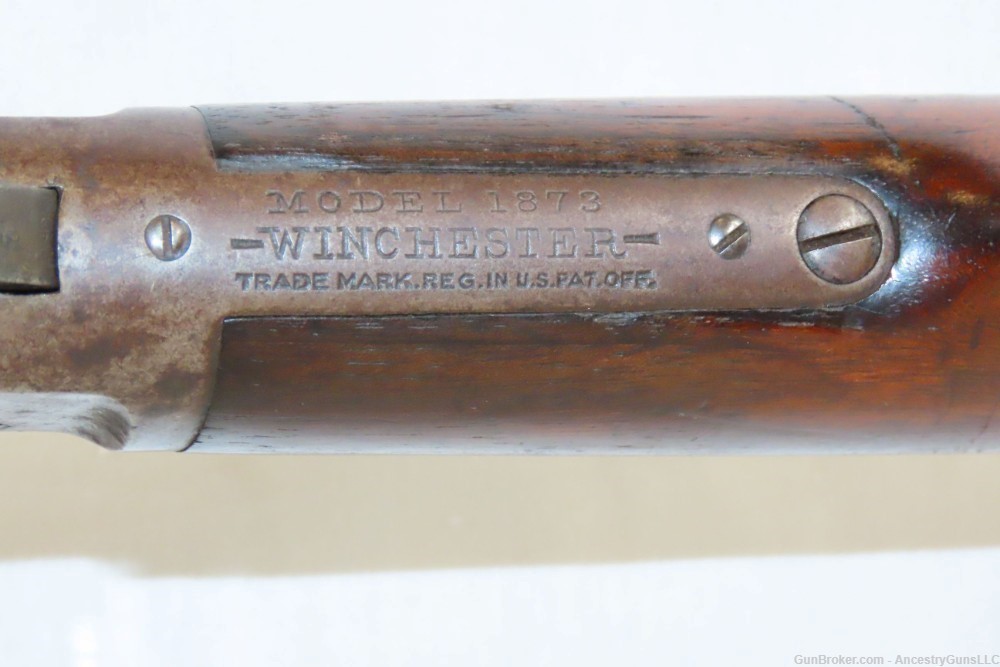 c1914 WINCHESTER Model 1873 .32-20 WCF Cal LEVER ACTION Repeating Rifle C&R-img-12