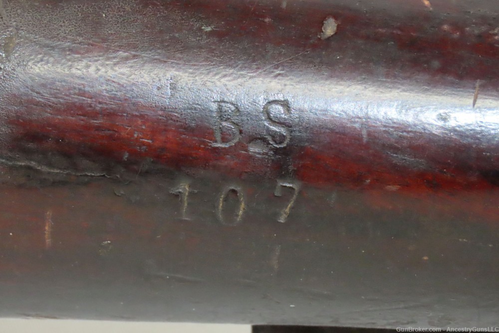 Engraved MASSIVE 1700s Antique Indian TORADAR MATCHLOCK .71 Caliber Musket -img-5