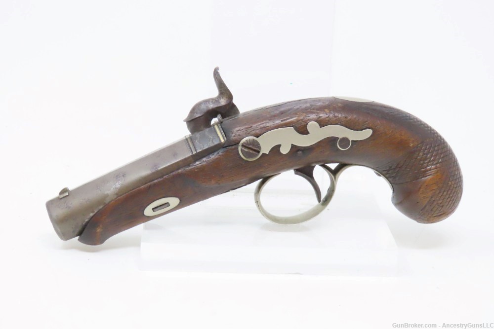 NEW ORLEANS Thomas Guion Antique WURFFLEIN Phil Deringer Pistol .45 Caliber-img-14