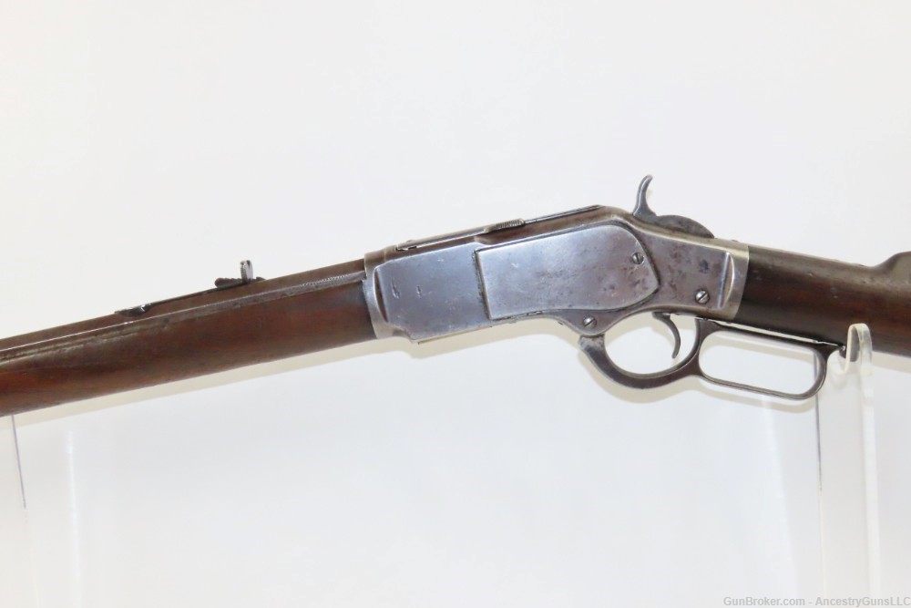1884 WINCHESTER Model 1873 .38-40 WCF SHORT Rifle Antique-img-3