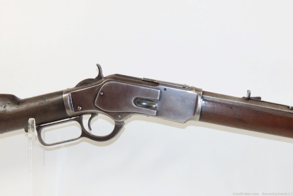 1884 WINCHESTER Model 1873 .38-40 WCF SHORT Rifle Antique-img-17