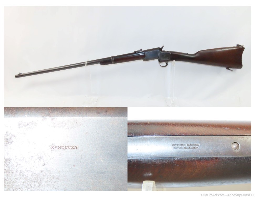 KENTUCKY CONTRACT Triplett & Scott CIVIL WAR Repeating Rifle Scarce Parker -img-0