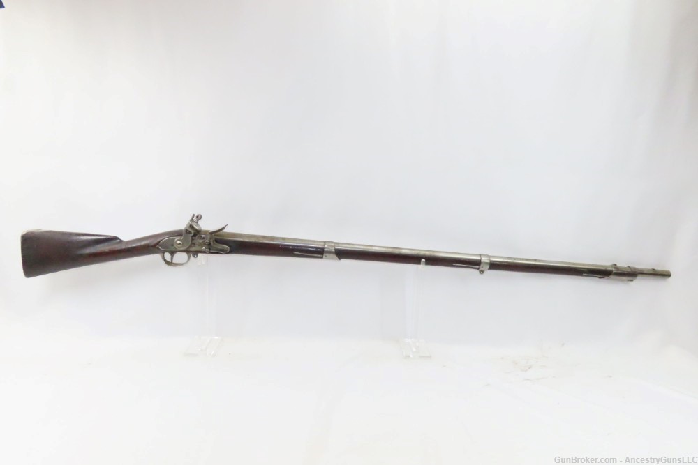 1811 US SPRINGFIELD ARMORY Model 1795 FLINTLOCK Musket WAR of 1812 Antique-img-1