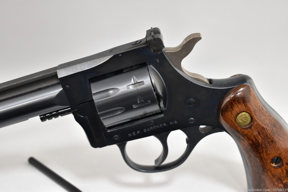 NEF New England R92 Ultra Target Revolver .22 LR 9 Shot 6” SA/DA 22LR-img-2