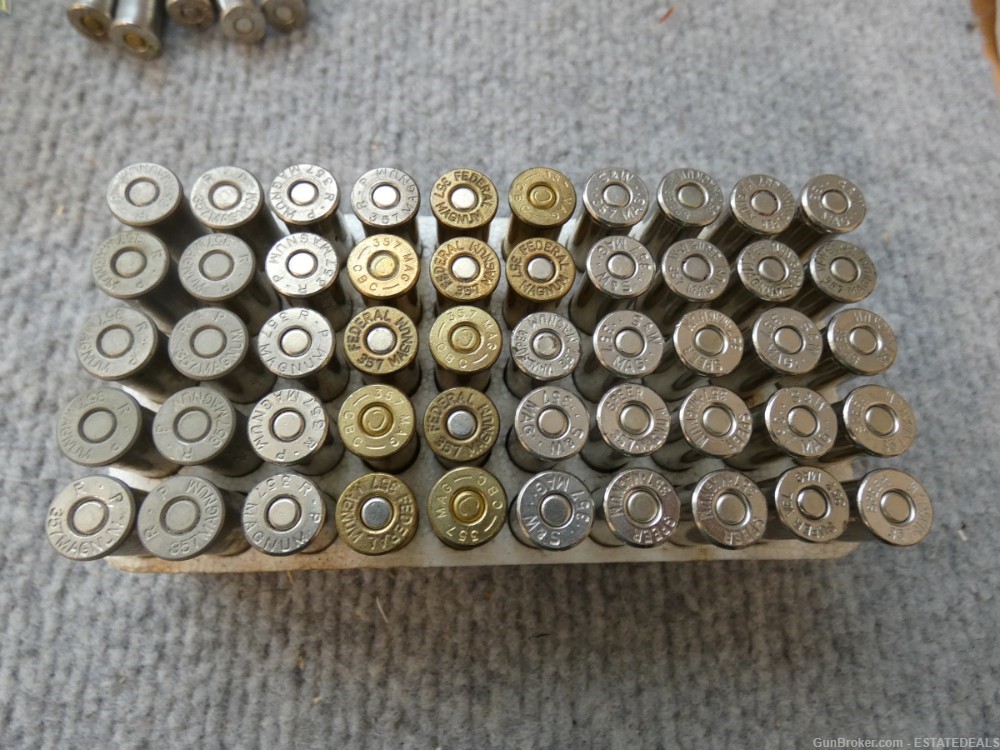 LOT 50 Rounds 357 Magnum Ammo Remington Winchester Federal-img-0