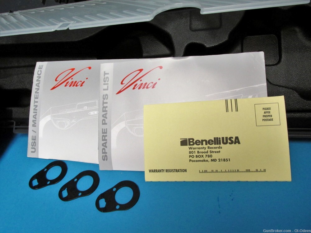Benelli Vinci 12 Ga., 26" Bbl, NEW in Box #10505-img-2