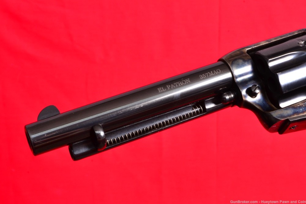 UBERTI STOEGER El Patron Cattleman SAA .357 Magnum Revolver PENNY NO RES-img-5
