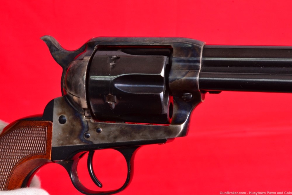 UBERTI STOEGER El Patron Cattleman SAA .357 Magnum Revolver PENNY NO RES-img-23